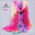 Flower Printed Scarves Women Shawl For Sale Luxury Silk Scarves Summer Scarves For Women Pashmina Scarves Ladies Scarves